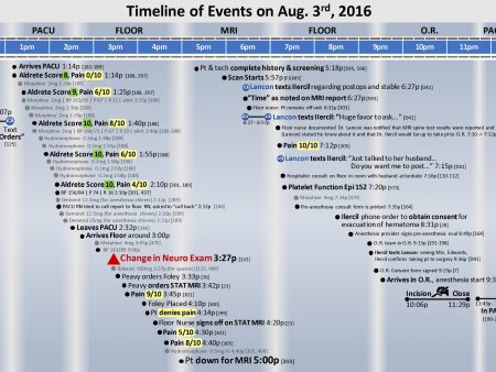 Edwards v Lancon - Timeline of Events - v10B